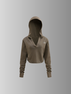 BROWN VAL HOODIE