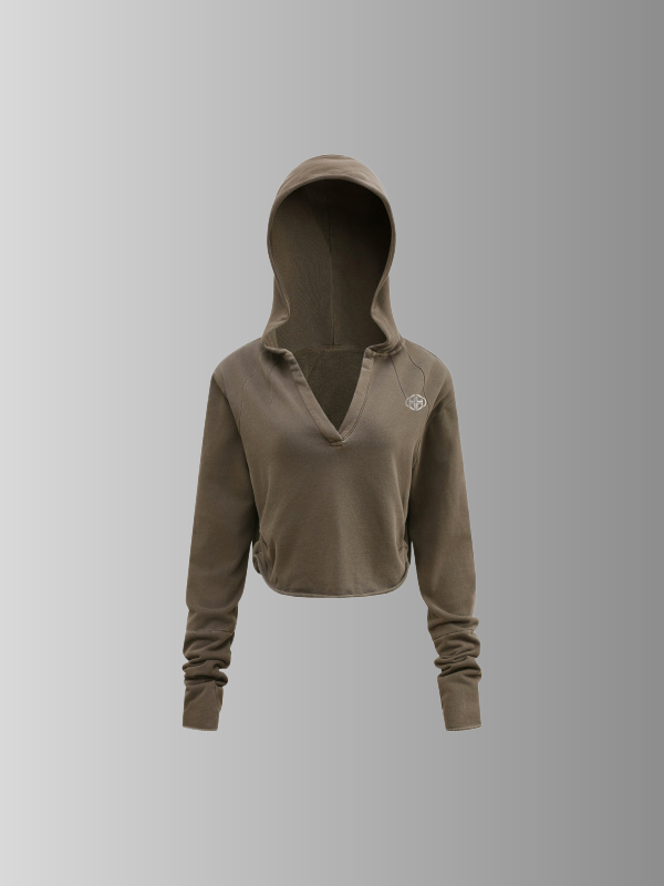 BROWN VAL HOODIE
