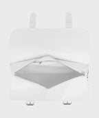 WHITE DUFFLE BAG