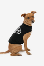 BLACK PET FLEECE VEST