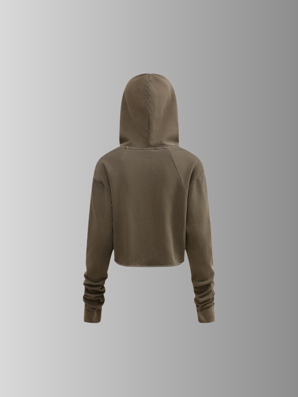 BROWN VAL HOODIE