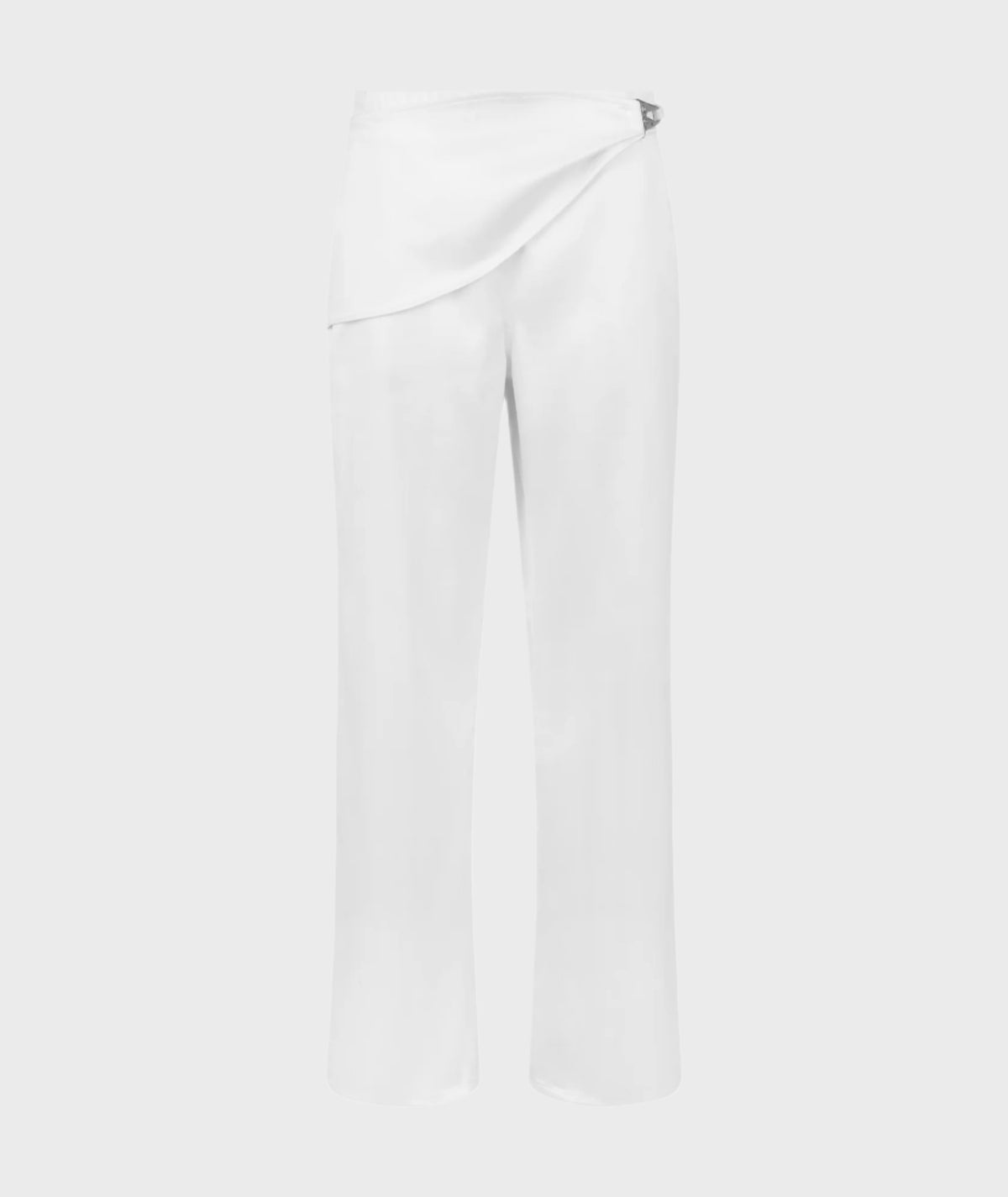 WHITE FLAP PANTS