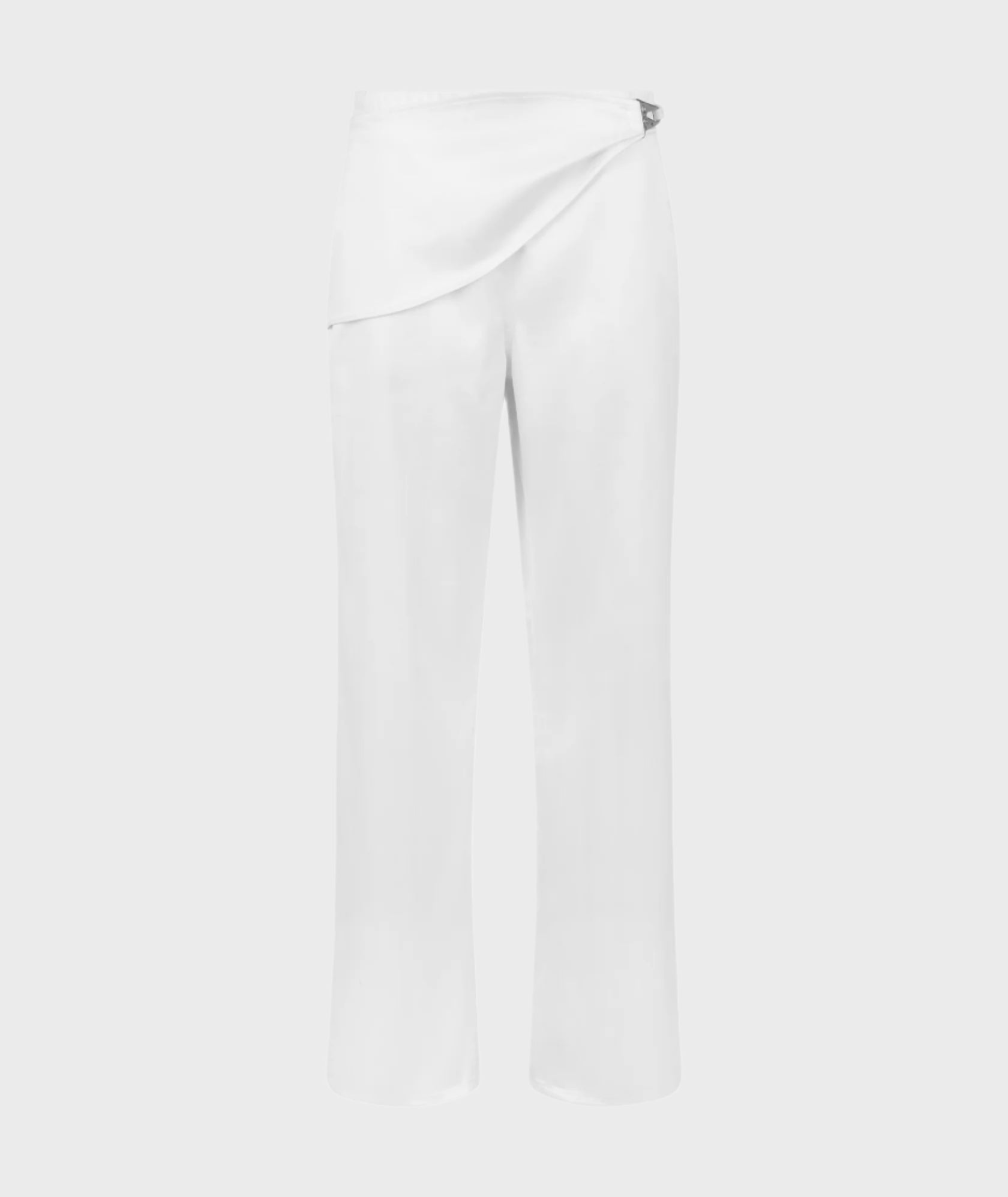 WHITE FLAP PANTS