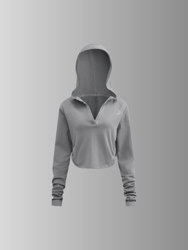 GREY VAL HOODIE