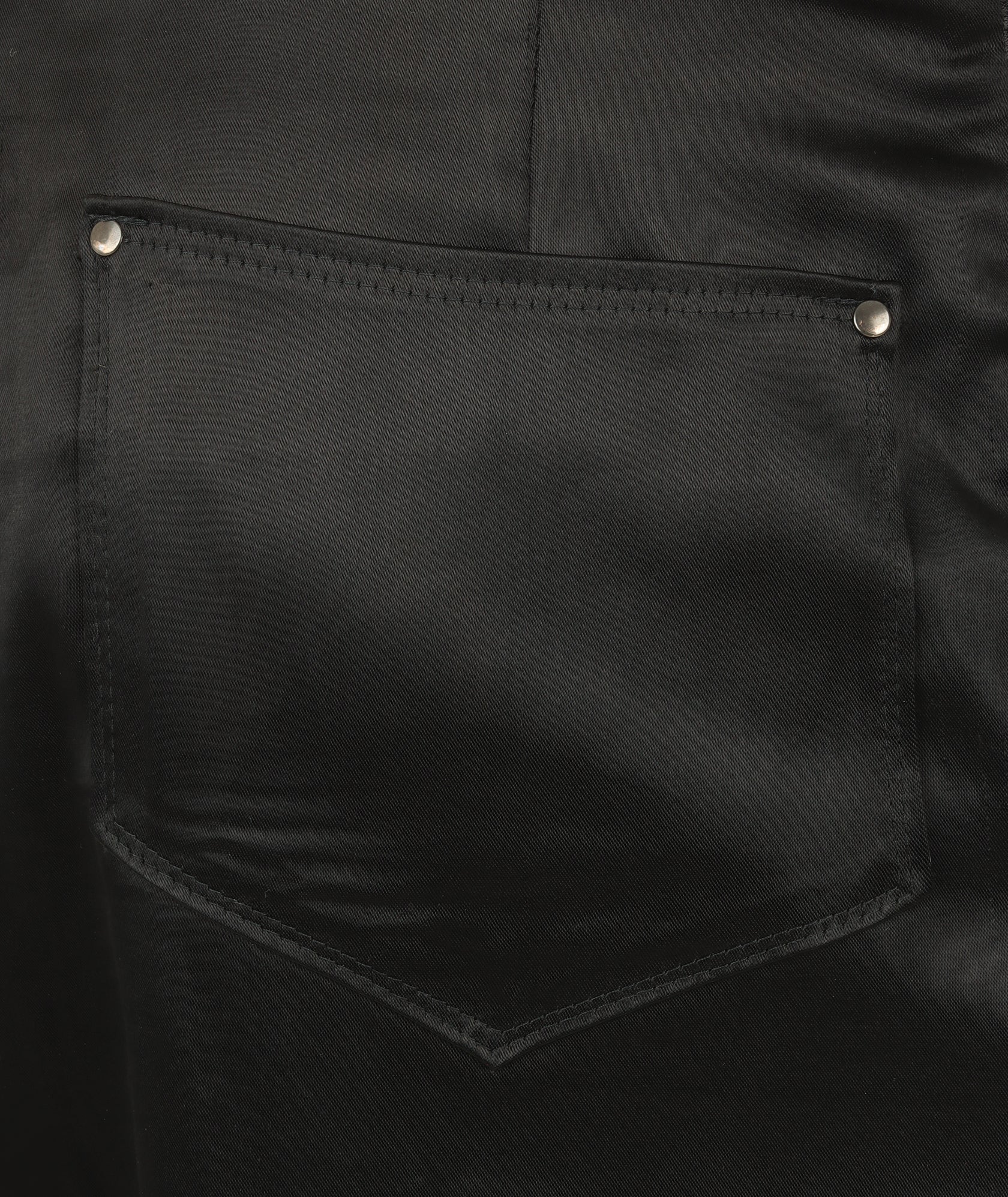BLACK FLAP PANTS