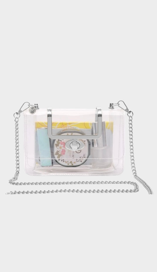 CLEAR CLUTCH PURSE MIRAGE X KALAQTIC
