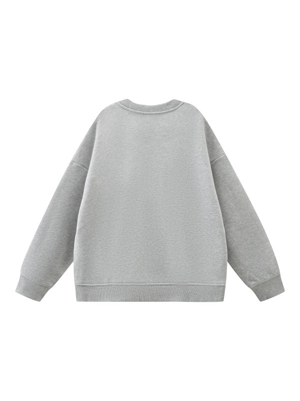 KIDS GREY CREWNECK