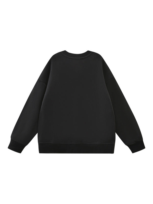 KIDS BLACK CREWNECK