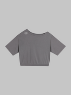 GREY ASYMMETRICAL T