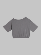 GREY ASYMMETRICAL T
