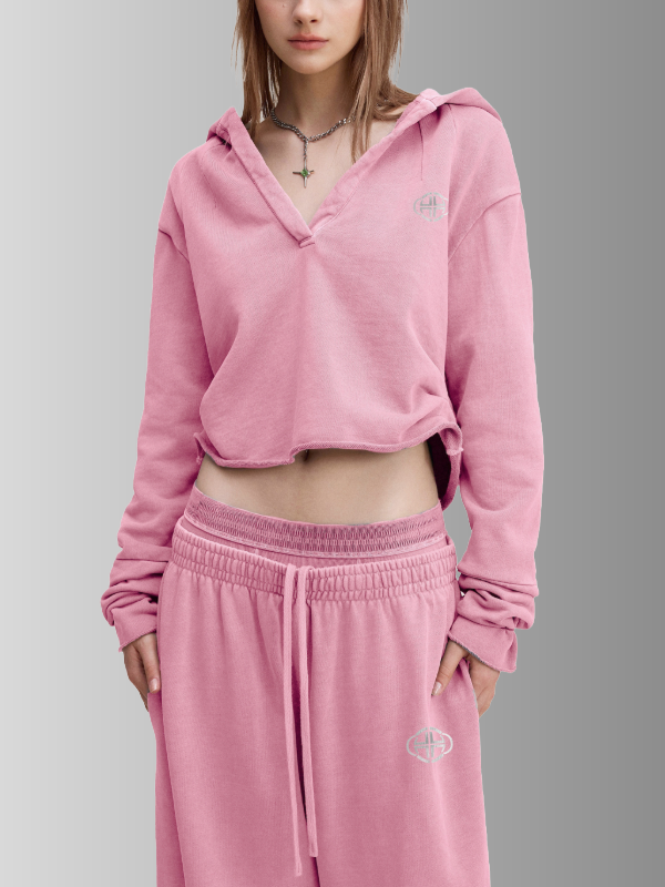 PINK WAIST SWEATPANTS