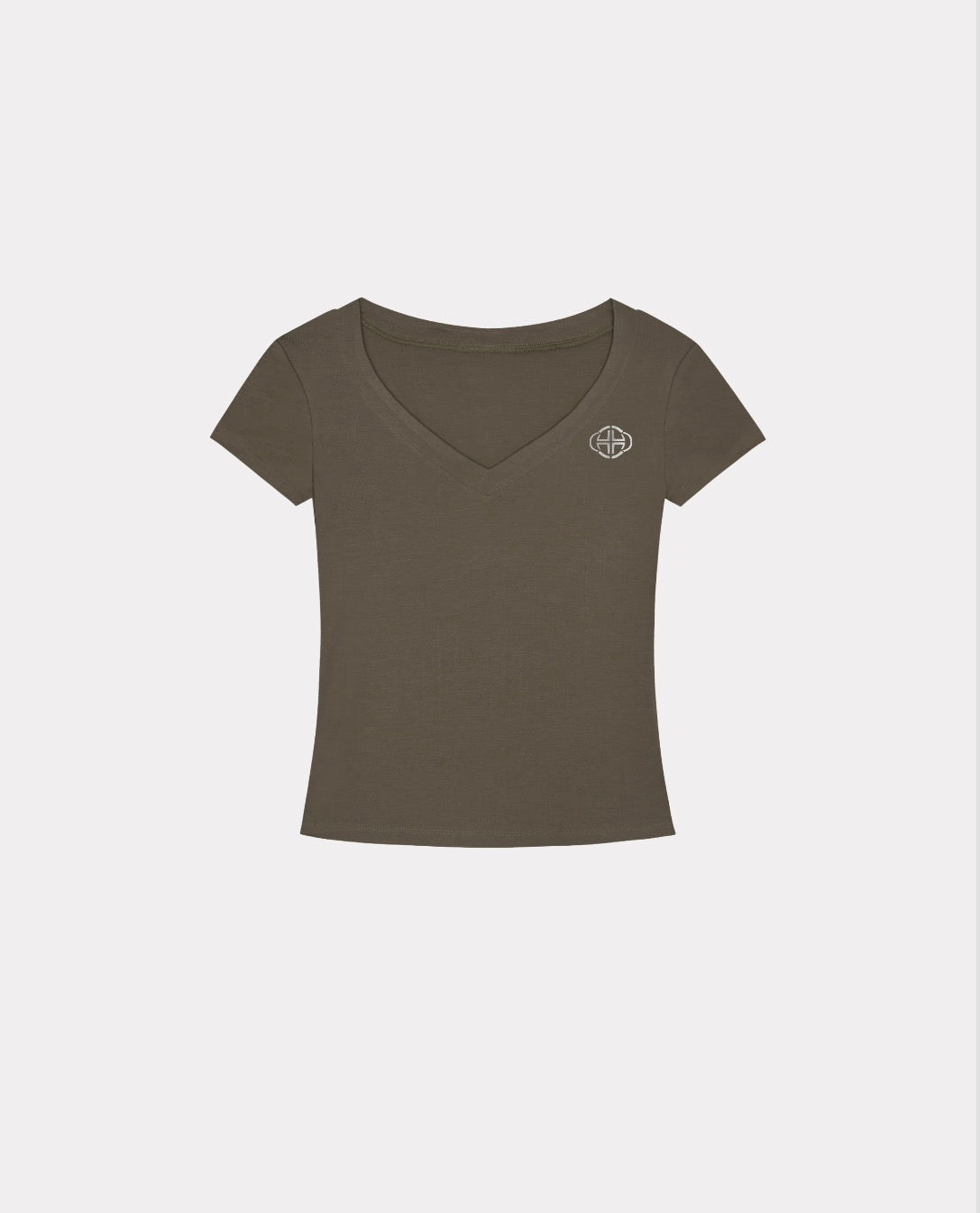 BROWN SLIM FIT T