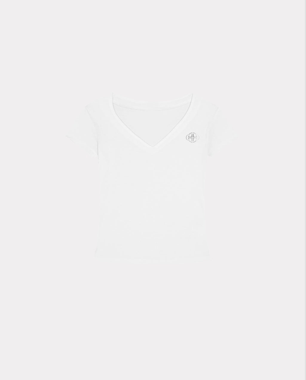 WHITE SLIM FIT T