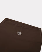 BROWN HIGH-WAISTED LEGGINGS