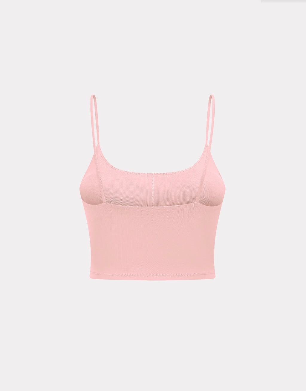 PINK SPAGHETTI STRAP SPORTS BRA