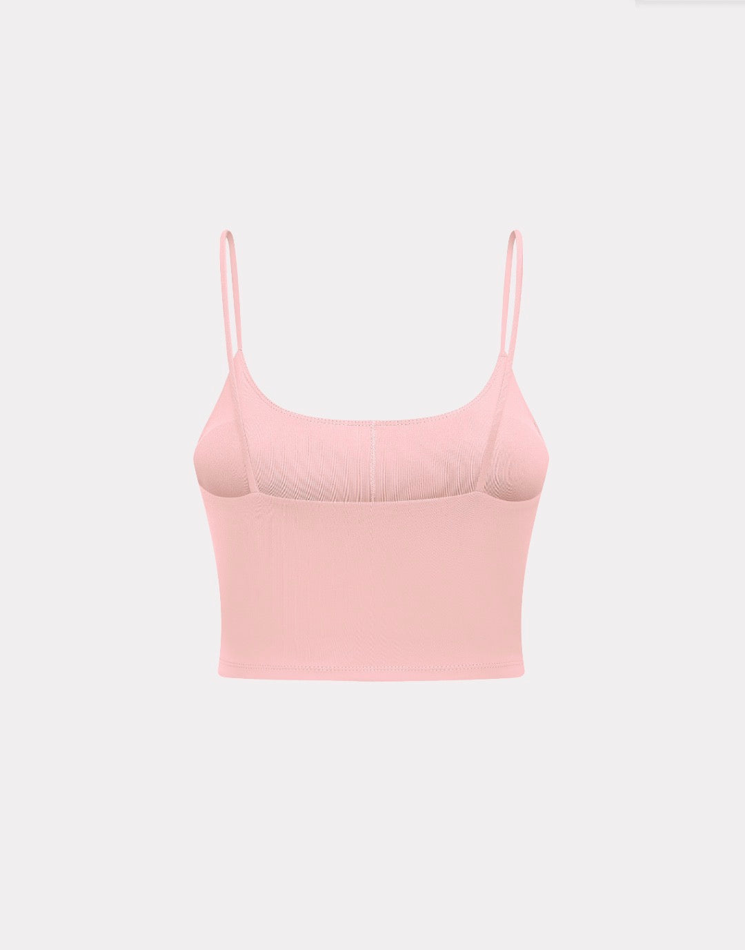 PINK SPAGHETTI STRAP SPORTS BRA