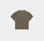 BROWN MOCK T