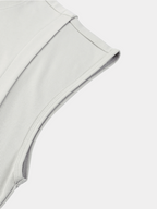 LIGHT GREY SLEEVELESS MUSCLE T