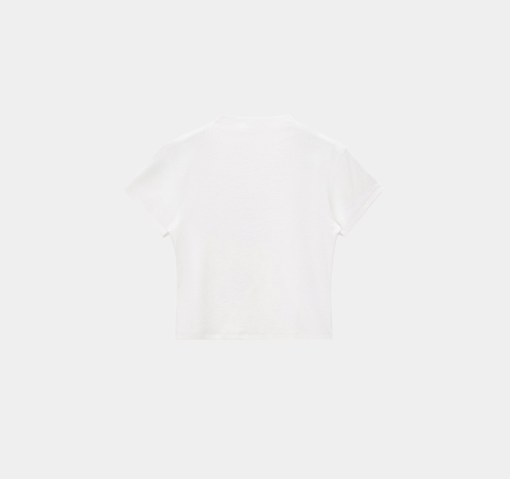 WHITE MOCK T