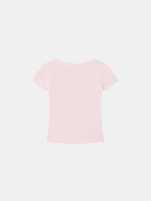 PINK SLIM FIT T