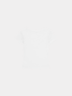 WHITE SLIM FIT T