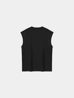 BLACK MUSCLE TANK