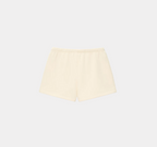 CREAM SWEATSHORTS
