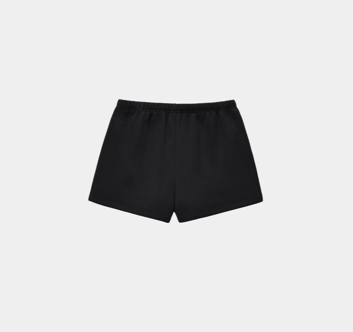 BLACK SWEATSHORTS