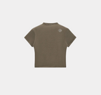 BROWN MOCK T