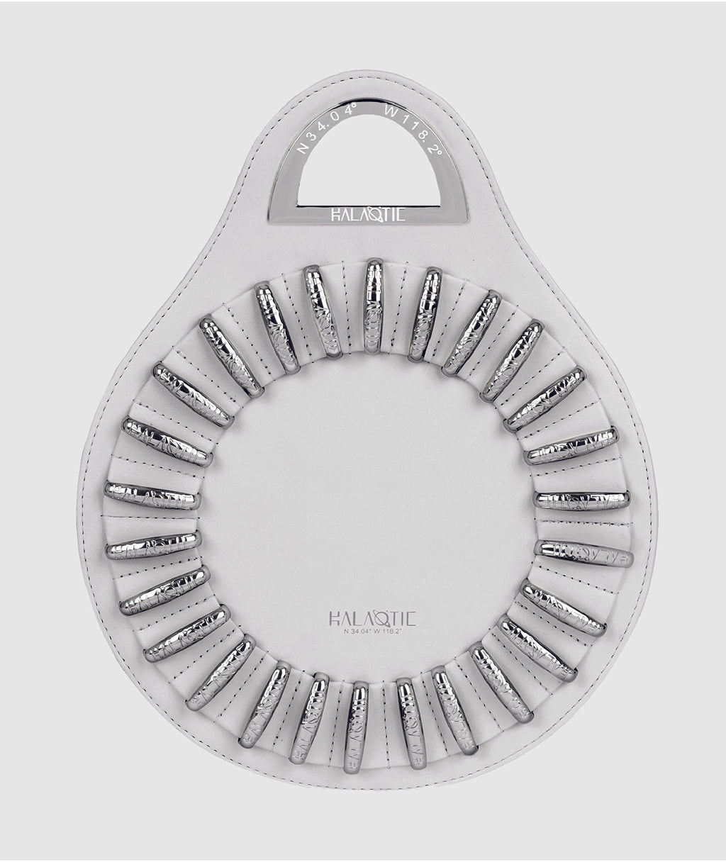 WHITE CIRKLE BAG