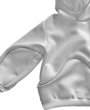 Load image into Gallery viewer, White Cyber Hoodie